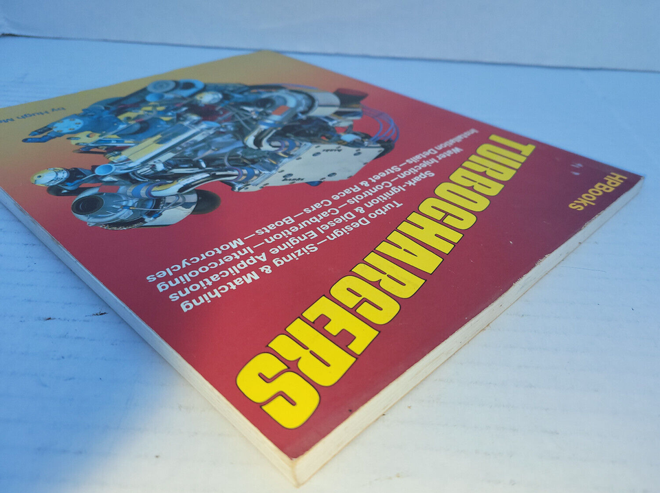 Turbochargers HP Books 49 Book Hugh Macinnes Turbo Turbocharger Cars