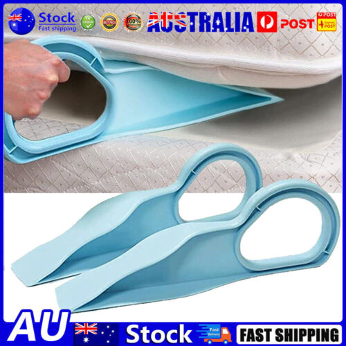 2PCS Ergonomic Mattress Lifter Wedge Elevator Bed Making Lifting Tool - Picture 1 of 14