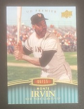 Top 10 Baseball Cards to Remember Monte Irvin 21