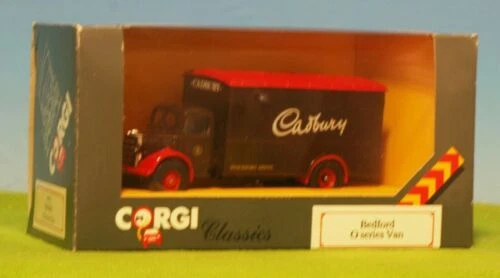 Coches, camionetas y furgonetas diecast de fabricación vintage marrón Corgi Corgi Classics