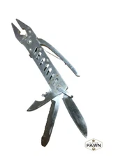 Maxam 14 in 1 Pocket Multi Tool Stainless Steel Heavy Duty (FVS026069)