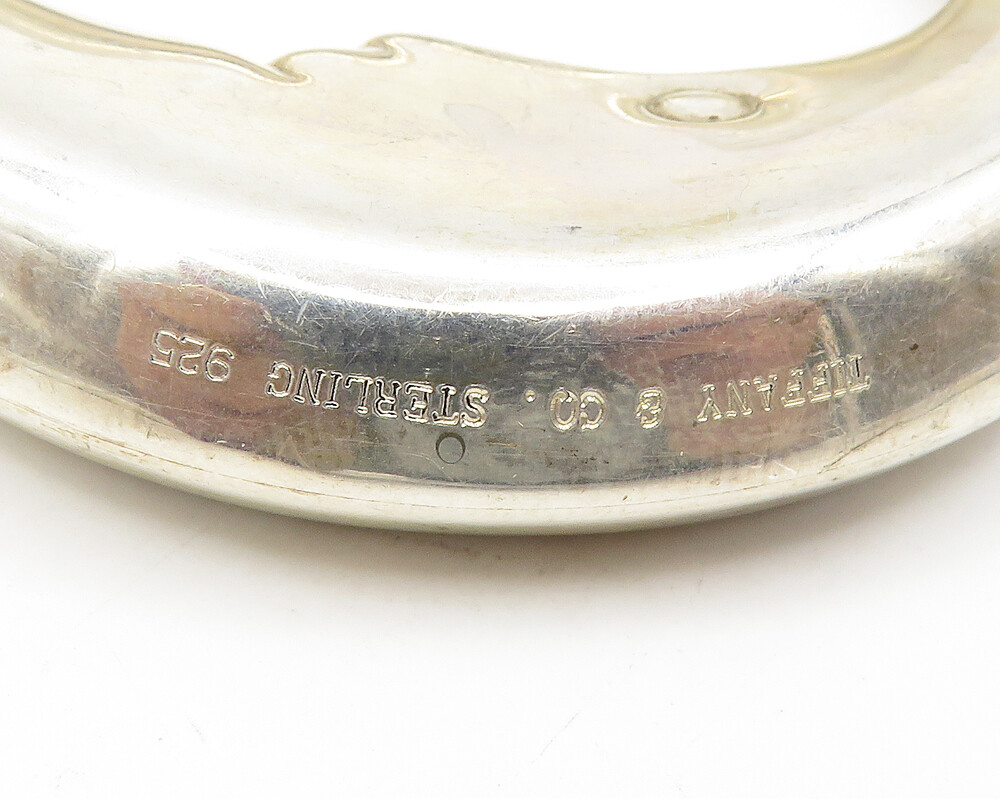 TIFFANY & CO. 925 Silver Vintage Moon Face Baby Rattle Toy (CHIMES