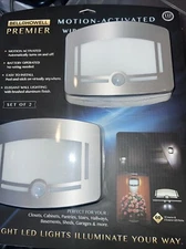 Bell Howell Premier Motion Activated Wireless LED LIght-2/Package NEW