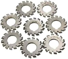 1Set 8pcs Module Size can select PA20 Bore22 #1-8 Involute Gear Cutters