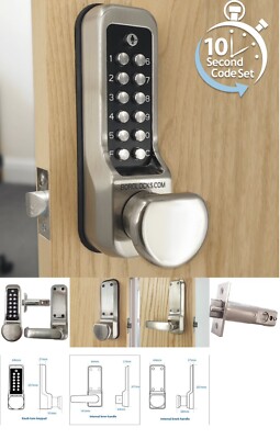 Borglocks Codeschloss, nagelneu UVP 279£