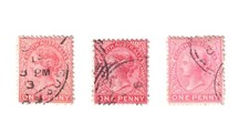 Briefmarken South Australien 1871 Queen Victoria one Penny