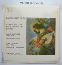 3C 302 - BAROQUE LUTE MUSIC - WALTER GERWIG - Excellent Condition LP Record