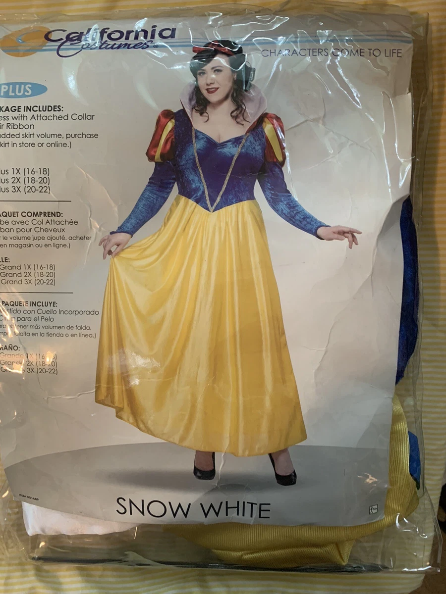 Disney Princess Classic Snow White Plus Size Adult Costume