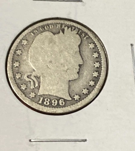 1896 Quarter Dollar P Mint