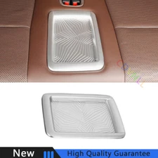 For Toyota Land Cruiser Prado Matte Silver Third Row Seat Storage Box Cover Trim