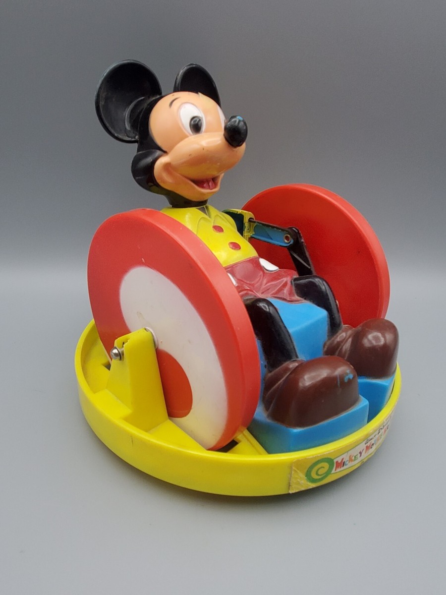 1960s WaltDisney's Mickey Mouse Krazy Kar Battery Vintage Toy | eBay