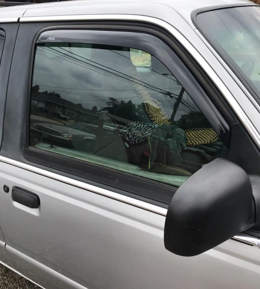 Protectores de lluvia AVS humo en canal viseras de ventilación pantalla para 93-11 Ford Ranger y Mazda Foto 2 de 4