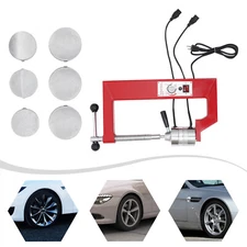 Tire Patch Repair Tool Kit Spot Hot Vulcanizing Machine 110V with 6 Molds New