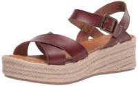 Espadrille-Sandale Damen 37.5 Eu Braun Amazon Essentials Flach Schuhe