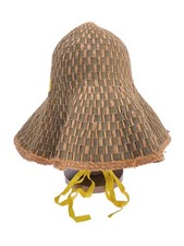 bocodeco Straw Hat, Rayon, Brown, Women's, SS21-BD-16