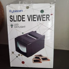 Rybozen LED Lighted Illuminated 35mm Slide Viewer (Batteries Included)