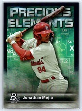 2023 Bowman Platinum Precious Elements #PE-10 Jonathan Mejia - Cardinals
