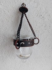 3 Stück  Hängeleuchter  für Teelichter mit Glaseinsatz 