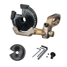 Forest CAMO Full Containment Brush Arrow Rest for Archery - Round Replacement...