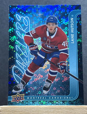 2024-25 Upper Deck Hockey LANE HUTSON Canadiens #DZ-76 Dazzlers (Blue) Series 2