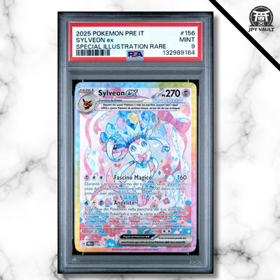 Pokemon Card Italian - Sylveon Ex #156 - Prismatic Evolutions