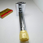Merkur Progress [Short] Adjustable Safety Razor with Gillette Perma Sharps — photo 2