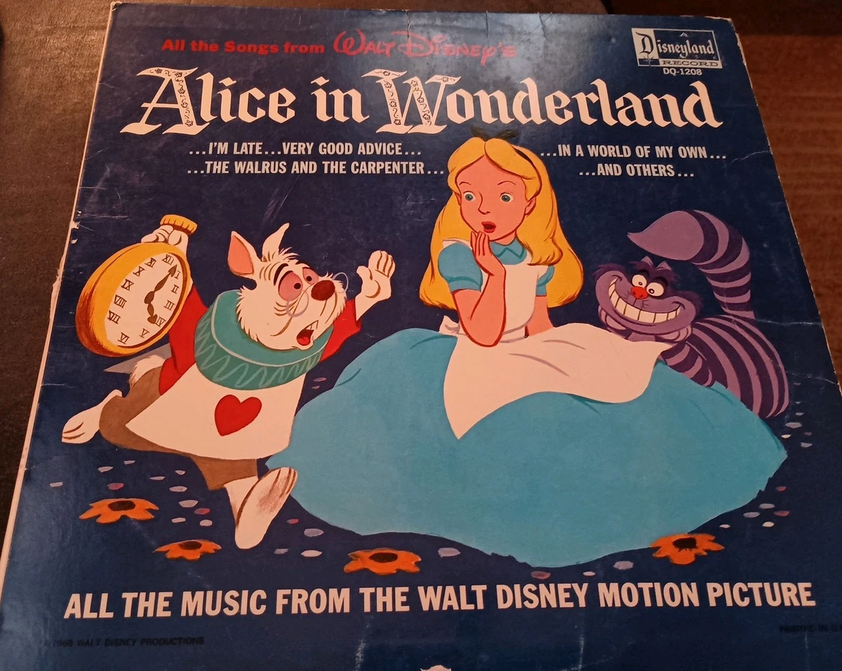 Alice in Wonderland Disney Records (Pre - 1968) for sale | eBay