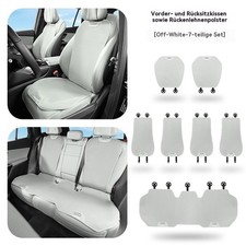 Für Audi-Q2,Q3,Q4,Q5,Q6,Q7,Q8-3D Luxus Seidenleder Auto sitzbezug