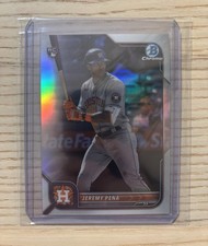 Jeremy Pena Bowman Chrome 2022 Rookie /499 Houston Astros