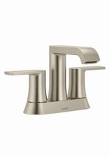 Moen Genta 84764SRN Centerset Bathroom Sink Faucet -Brushed Nickel Read