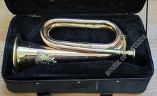 Vintage Style Brass  Copper Bugle Australian Military Forces Horn Commonwealth.