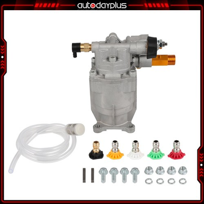 #ad 2700PSI 3 4quot; Shaft Horizontal Cold Water Power Pressure Washer Water Pump 2.5GPM $66.59