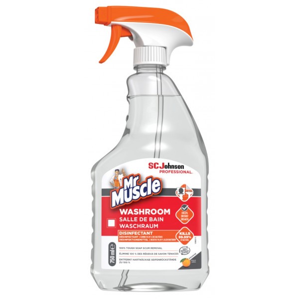B&Q - 321537 Mr Muscle Washroom Cleaner 750Ml Scj316526 - Image 2