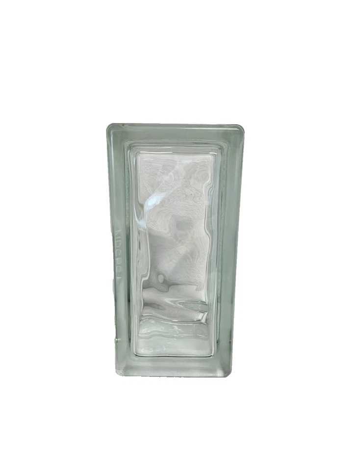 Glass Block - Seves 4x8x4 Nubio (3 3/4" x 7 3/4" x 3 7/8")