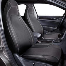 Universal High Back Bucket Leather Car Seat Covers Premium Waterproof Leather