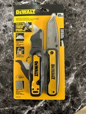 Dewalt Folding Utility & Pocket Knife Set DWHT10996