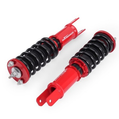 Rear Pair Adjustable Coilovers Shocks Springs Kit For Honda Civic