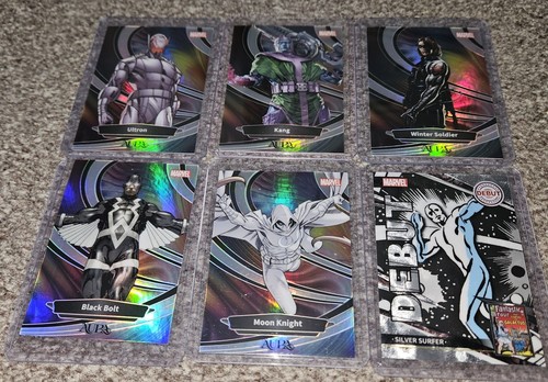 Kakawow Marvel Aura 5 Silver Refractors N A Silver Surfer Debut Card