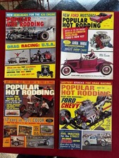 Popular Hot Rodding 1964 April May July August - Garlits-gassers-mustang-hemi