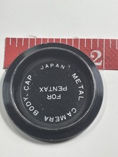 Pentax Metal Camera Body Cap Japan - Approx 2 in Diameter