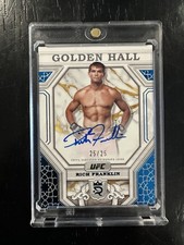 Rich Franklin Cards and Autographed Memorabilia Guide 21