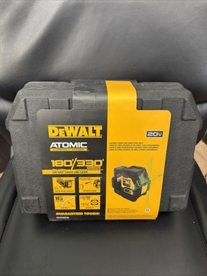 DEWALT DCLE34021B 20V MAX Li-Ion Cordless Green Cross Line Laser (Tool Only) New