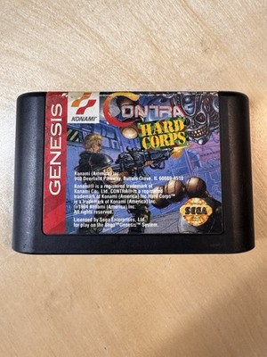 Contra: Hard Corps (Sega Genesis, 1994) Cartridge Only - Nice Condition