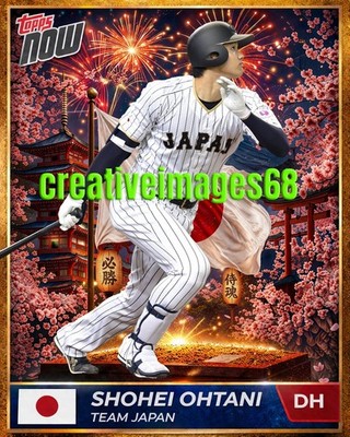 Shohei Ohtani 8x10 Glossy Photo JAPAN 2026 WBC Team Japan Los