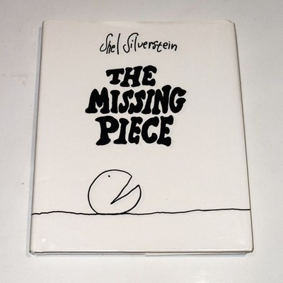 The Missing Piece Shel Silverstein 1995 First Scholastic Hardcover w/ Clean Slip