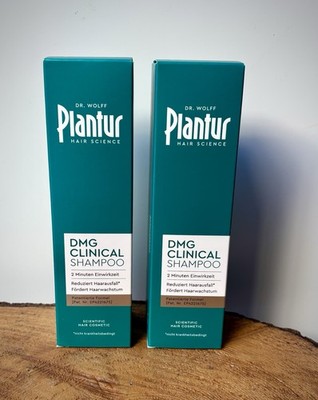 Plantur DMG Shampoo Clinical reduziert Haarausfall fördert Haarwachstum 2 Stück