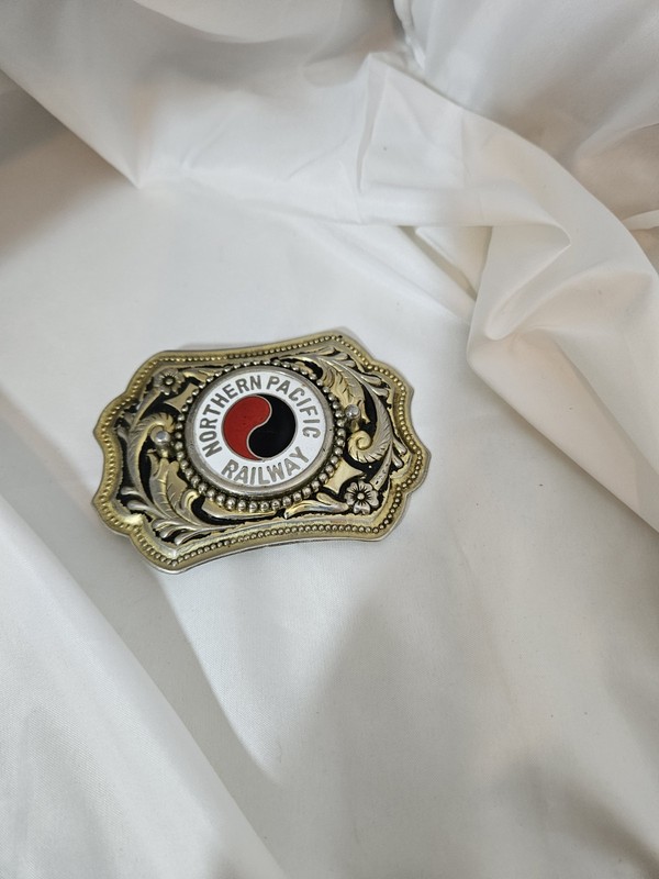 Northern Pacific Railway Belt Buckle