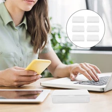  18 Pcs Transparent Playing Card Box Deck Holder Game Storage Case Clear Cases