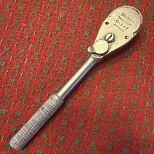 Vintage Billings Vitalloy 3/8" Ratchet C-147 - Made in USA ๐บ๐ธ