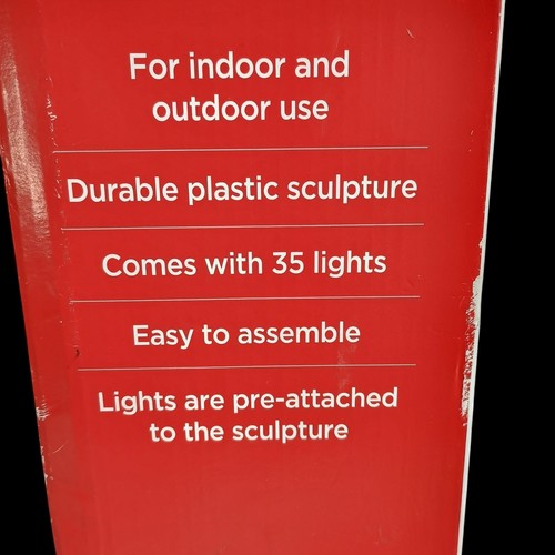 Holiday Time 28" Lighted Angel Indoor/Outdoor Light Sculpture 35 Lights - Picture 11 of 12
